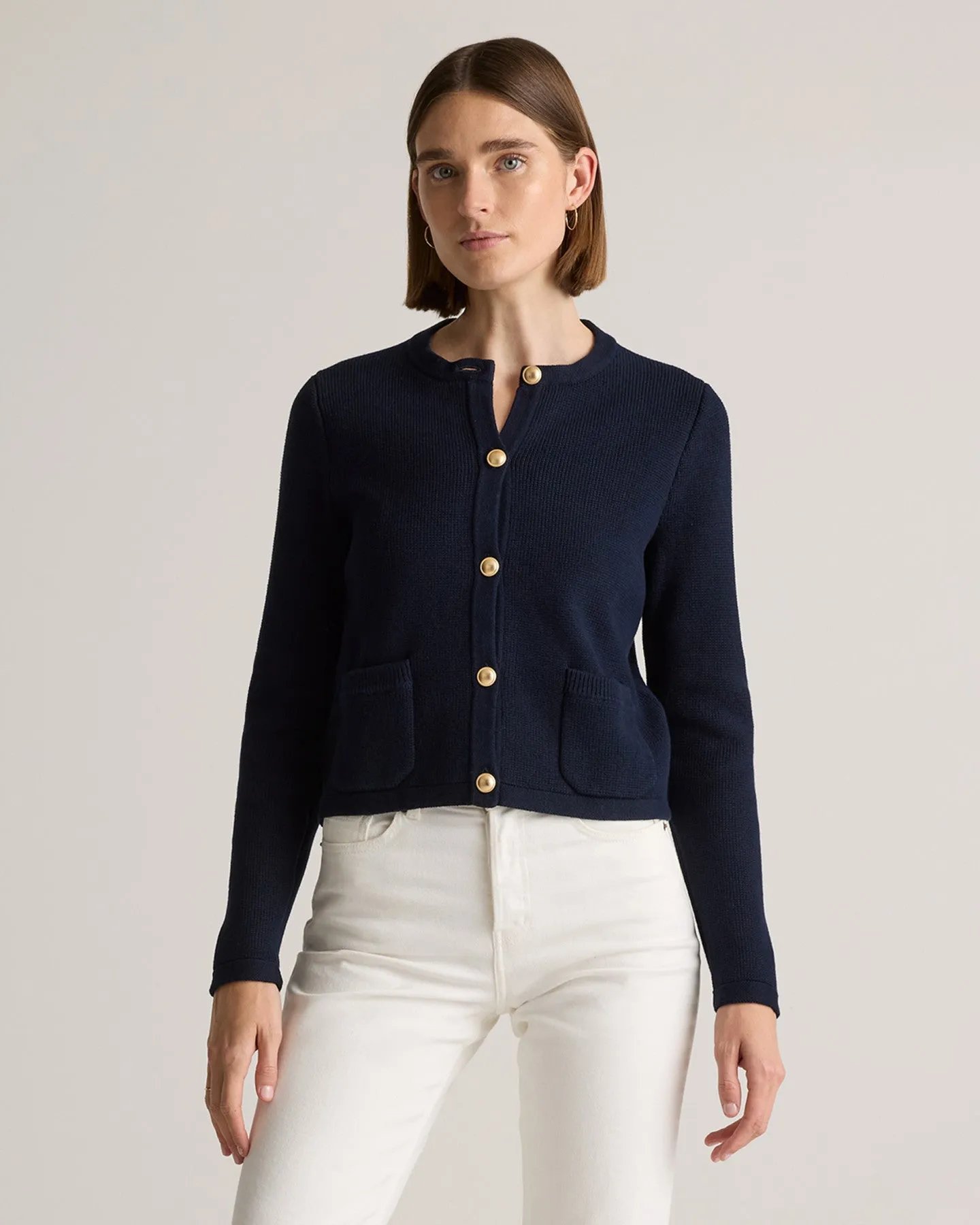 100% Organic Cotton Sweater Jacket