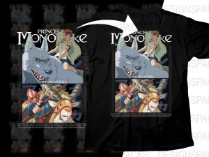 Adventure Anime Princess Mononoke Print Png Digital Download