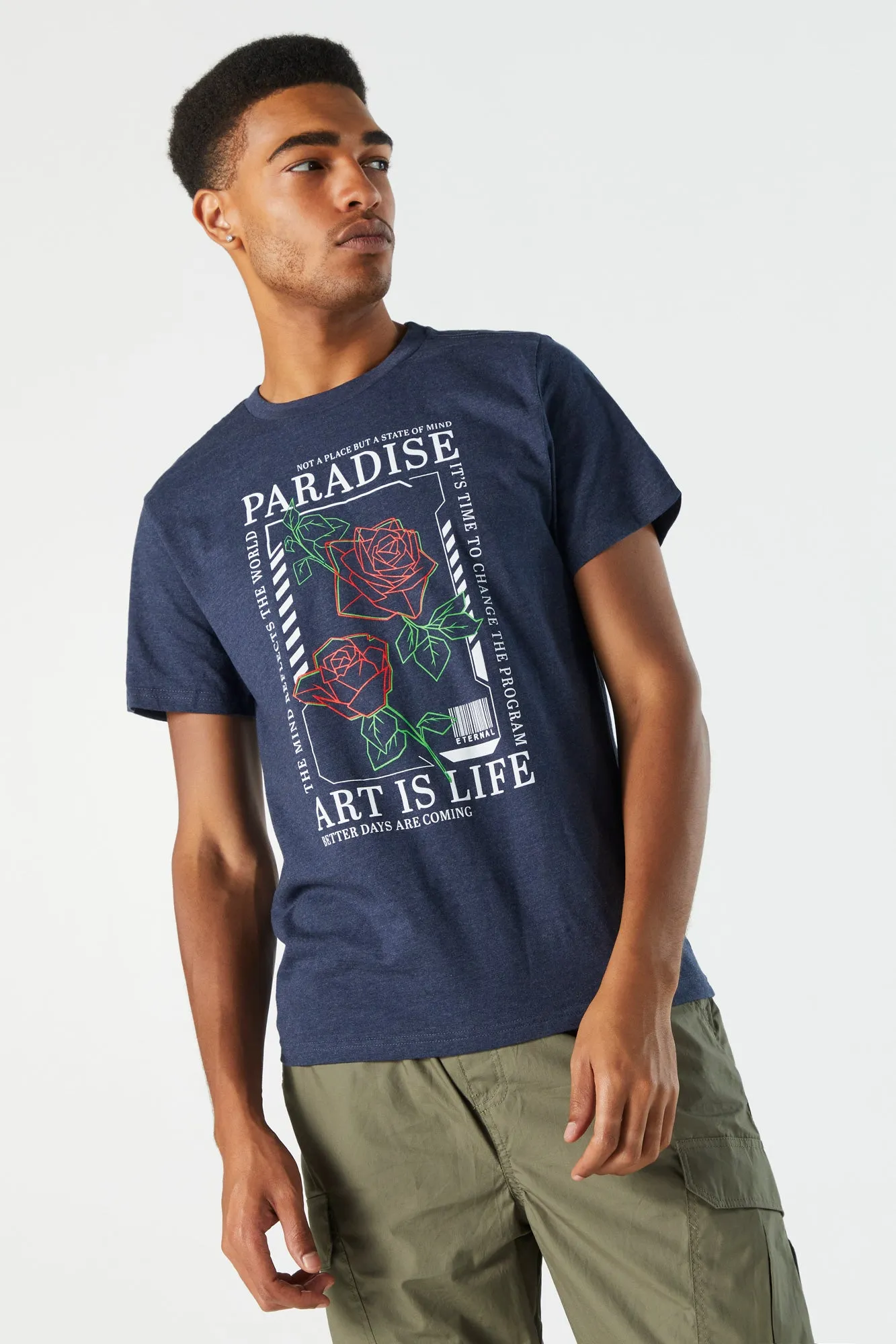 Art Is Life Graphic T-Shirt