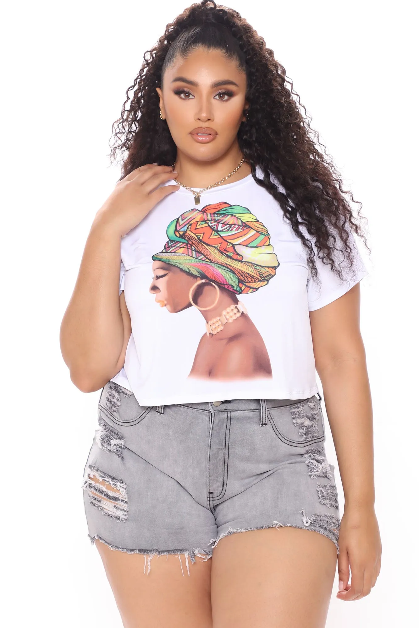 Beauty And Grace Top - White