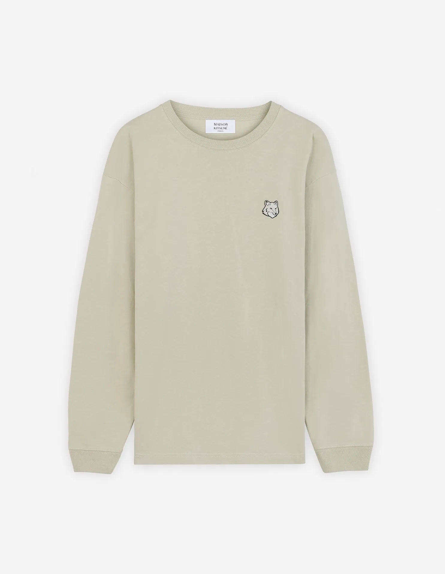BOLD FOX HEAD PATCH COMFORT LONG SLEEVES TEE SHIRT