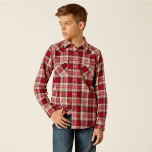 Boys' Herschel Retro Fit Shirt - Chili Pepper