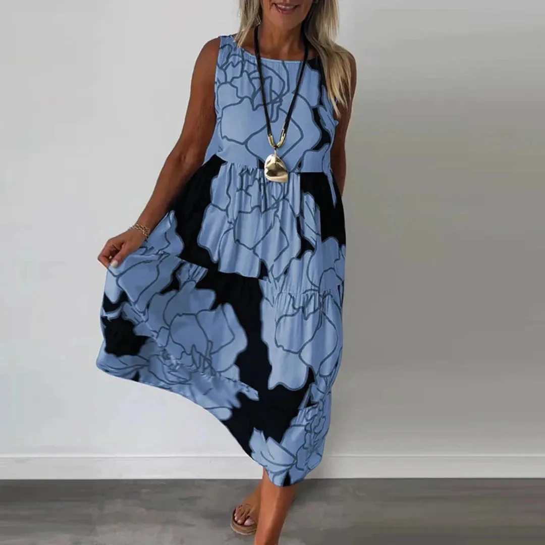 CAITLYN - SLEEVELESS MAXI DRESS