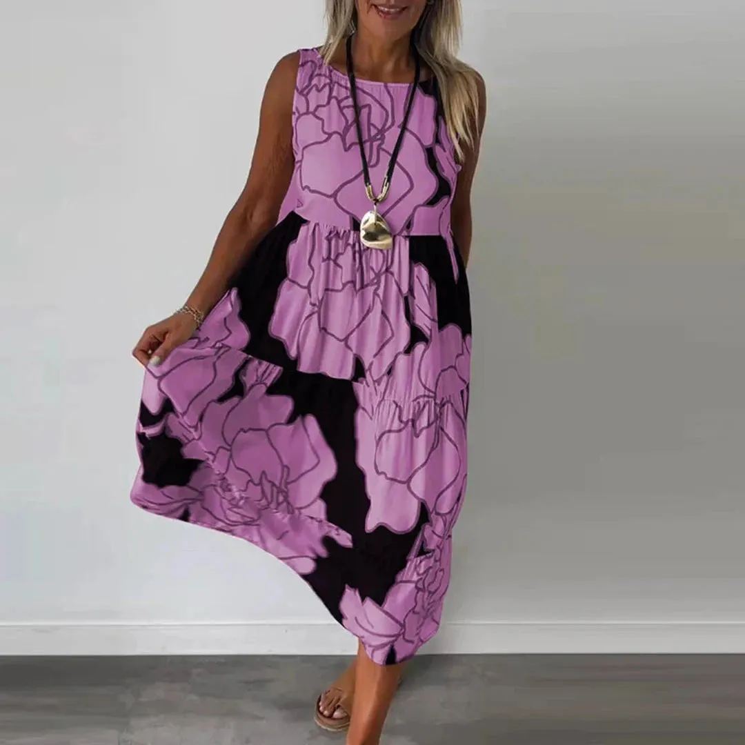 CAITLYN - SLEEVELESS MAXI DRESS