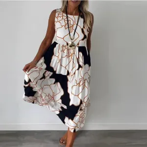 CAITLYN - SLEEVELESS MAXI DRESS