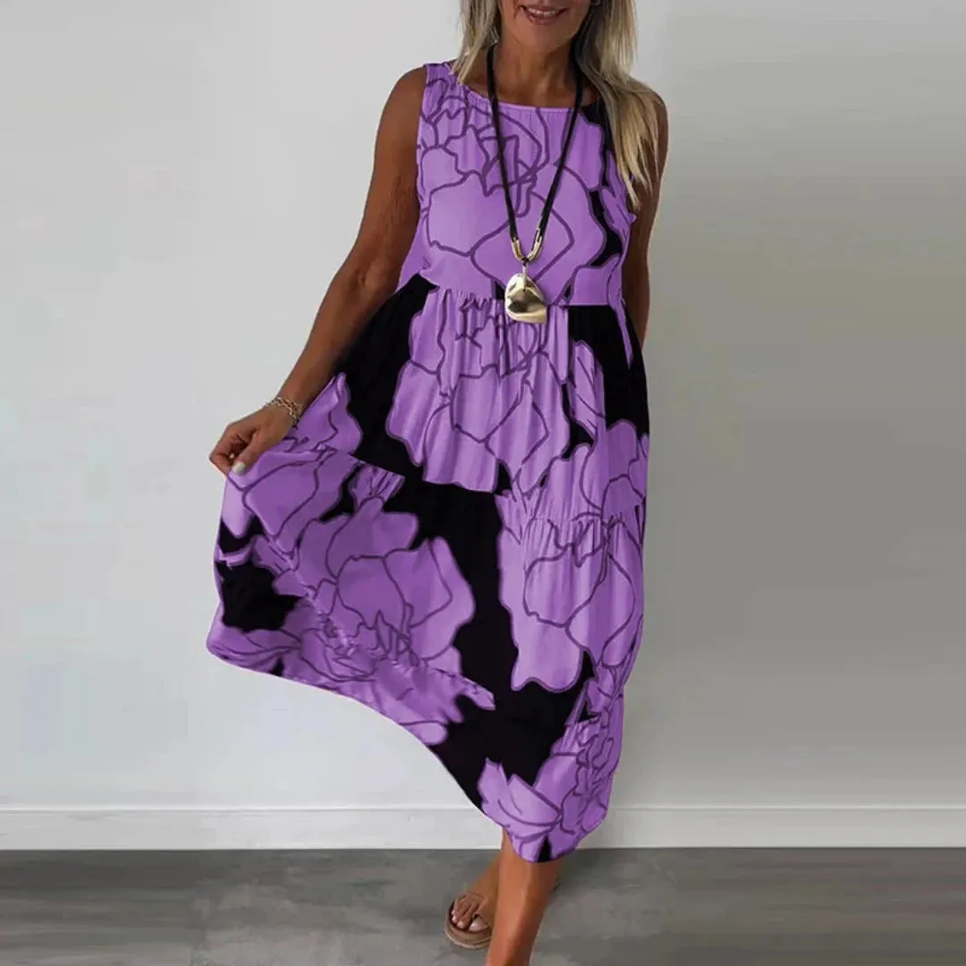 CAITLYN - SLEEVELESS MAXI DRESS