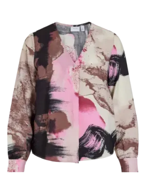 Caluna Top - Pink Marble
