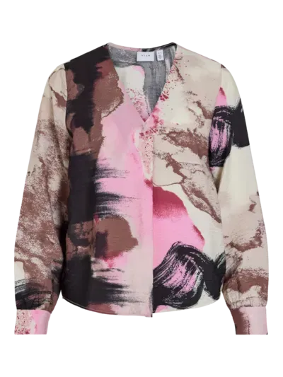 Caluna Top - Pink Marble