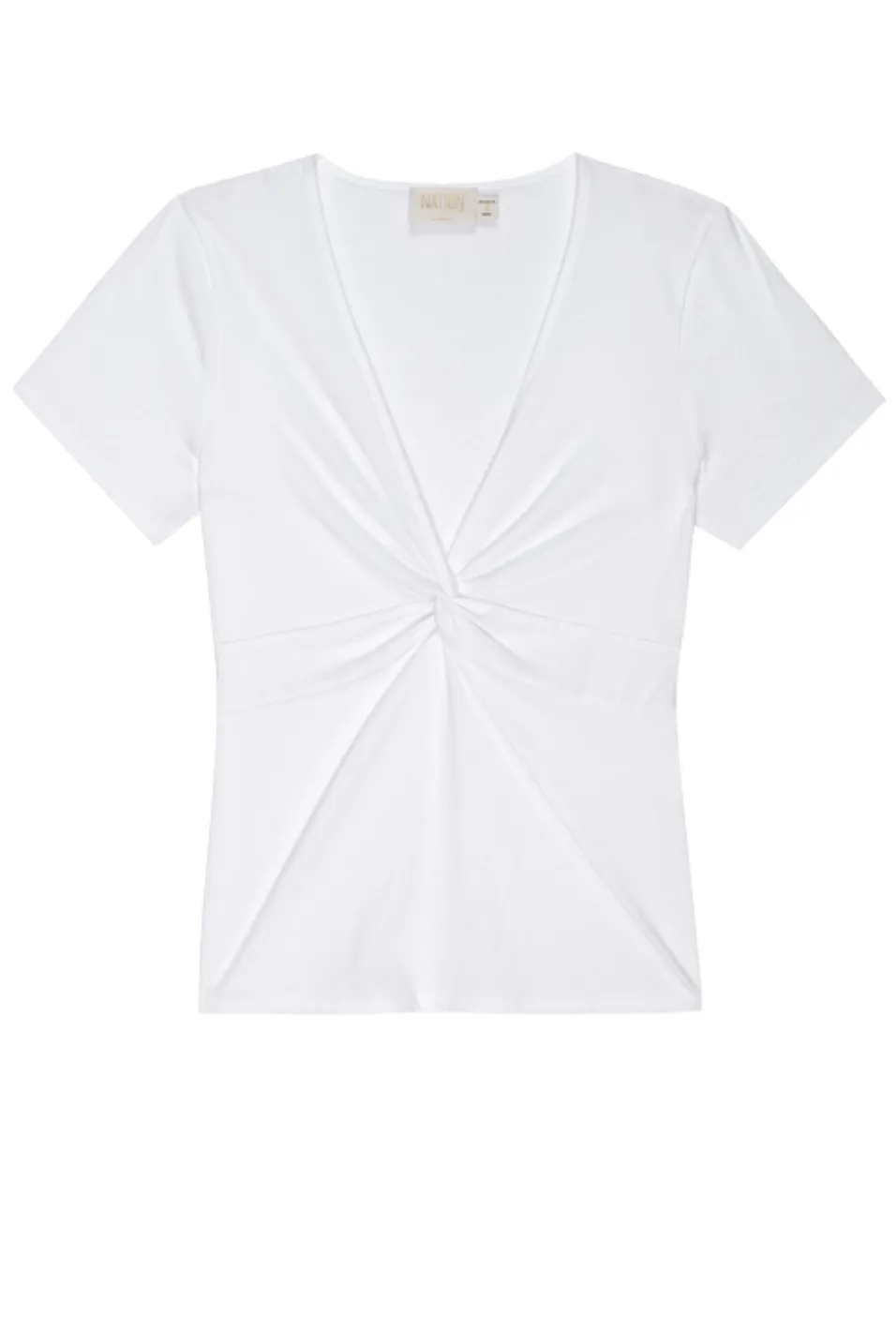 Caprice Twisted Cap Sleeve