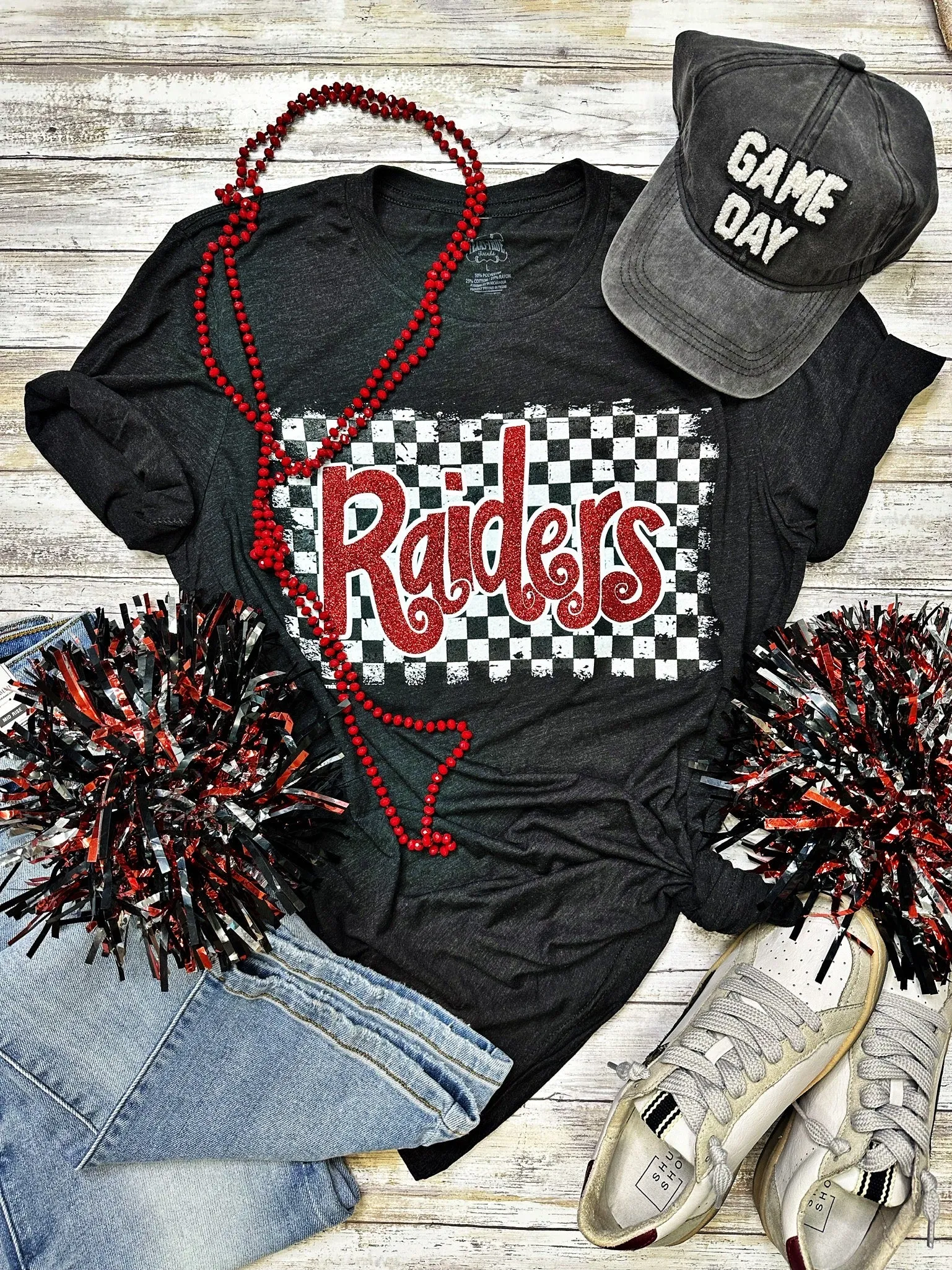 Checkered Mascot - Customizable Tee