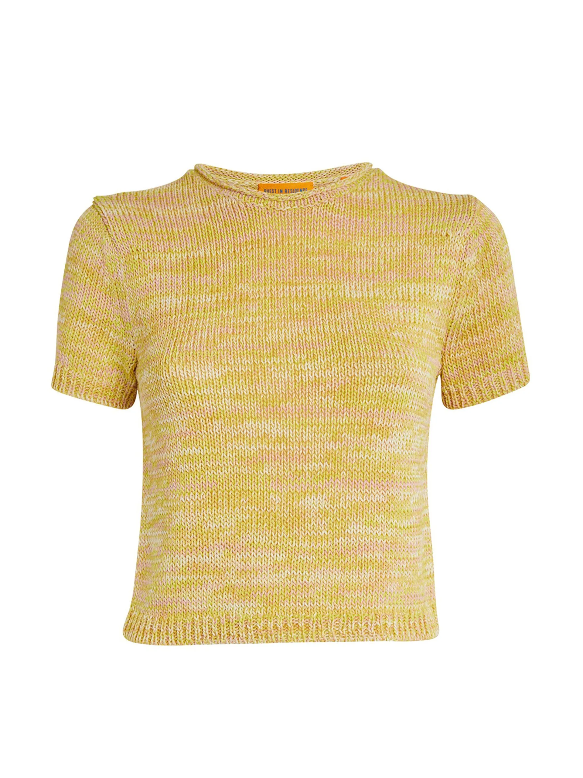 Cotton-blend crop top
