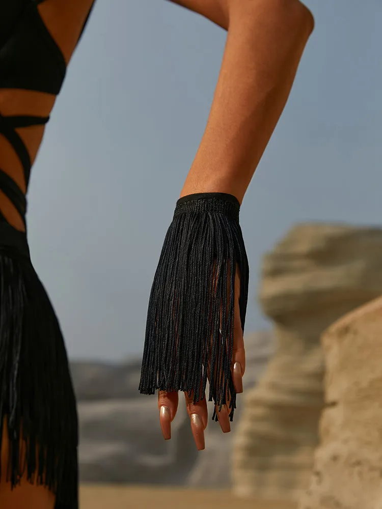 Crisp Fringes Wristband #LST