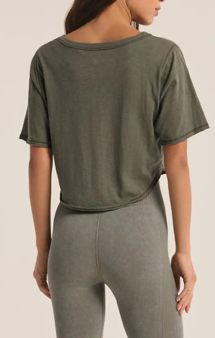 Free Flowing Tee - Olive Crush [Z Supply]