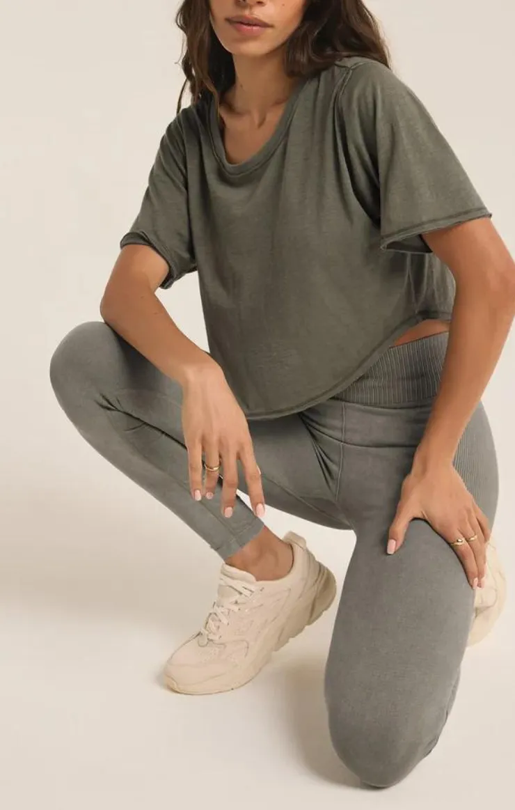 Free Flowing Tee - Olive Crush [Z Supply]