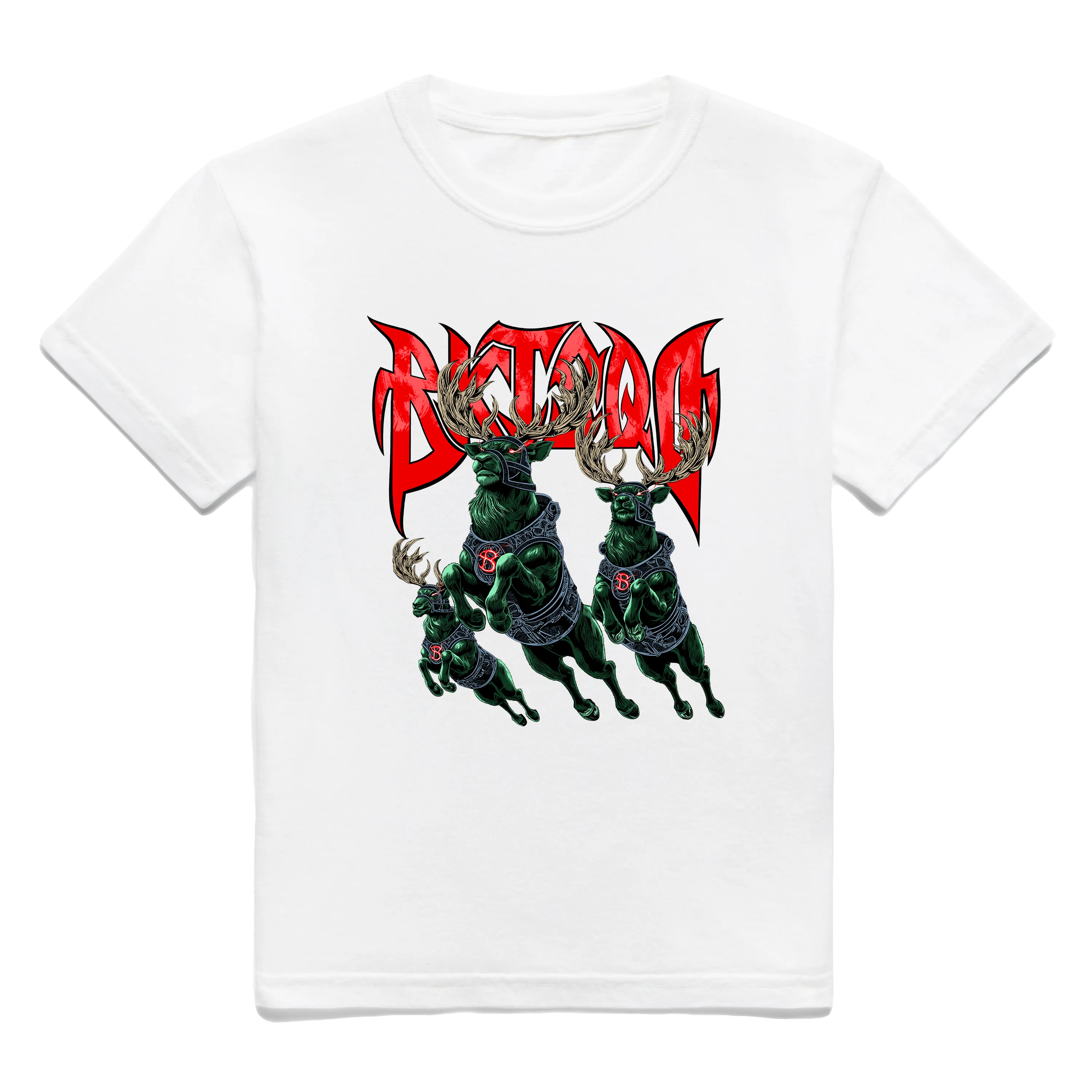 GAME DEER YOUTH WHITE TEE