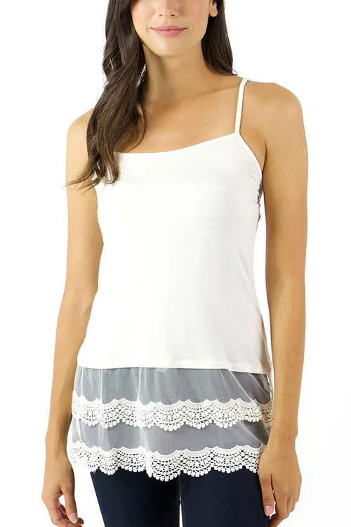 Grace & Lace Scallop Lace Top Extenders