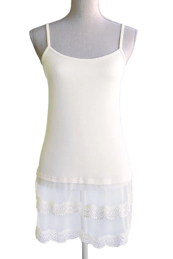 Grace & Lace Scallop Lace Top Extenders