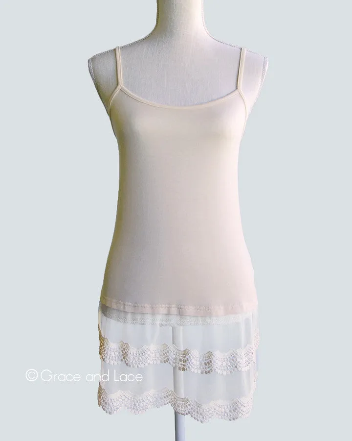 Grace & Lace Scallop Lace Top Extenders