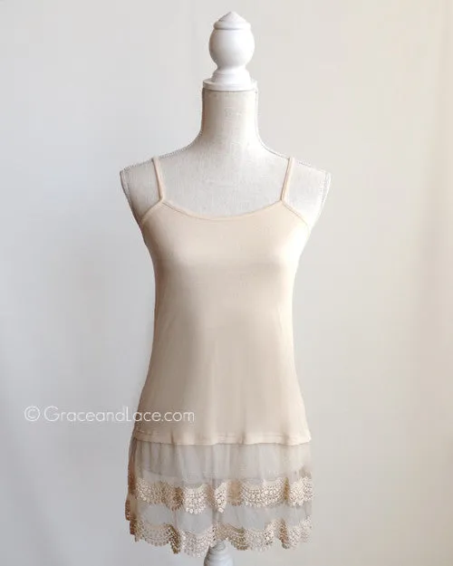 Grace & Lace Scallop Lace Top Extenders