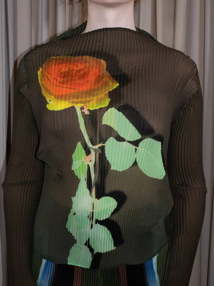 Julia Heuer Lee Top, Rose print