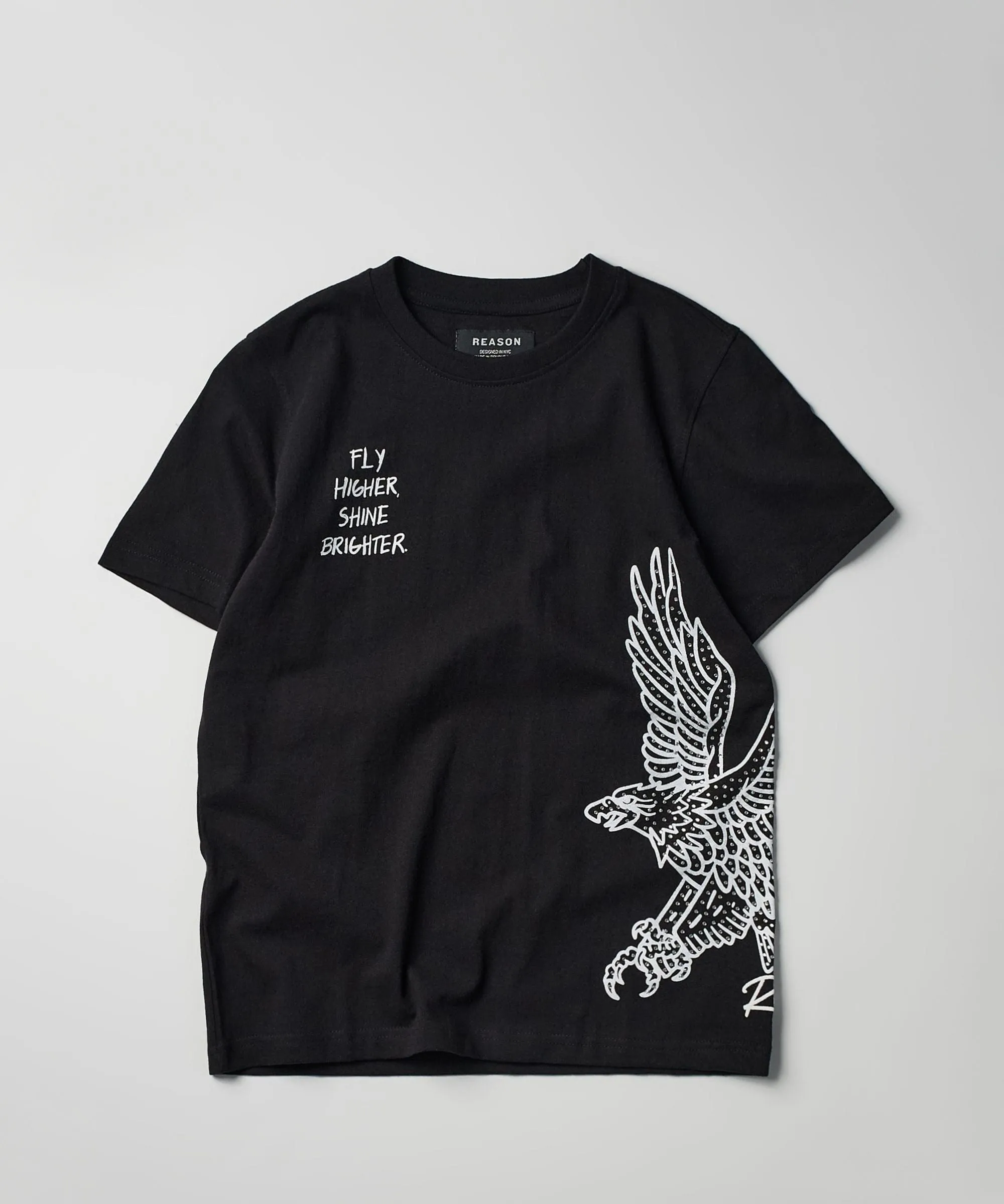 Kids Mini Be Bold Short Sleeve Tee - Black