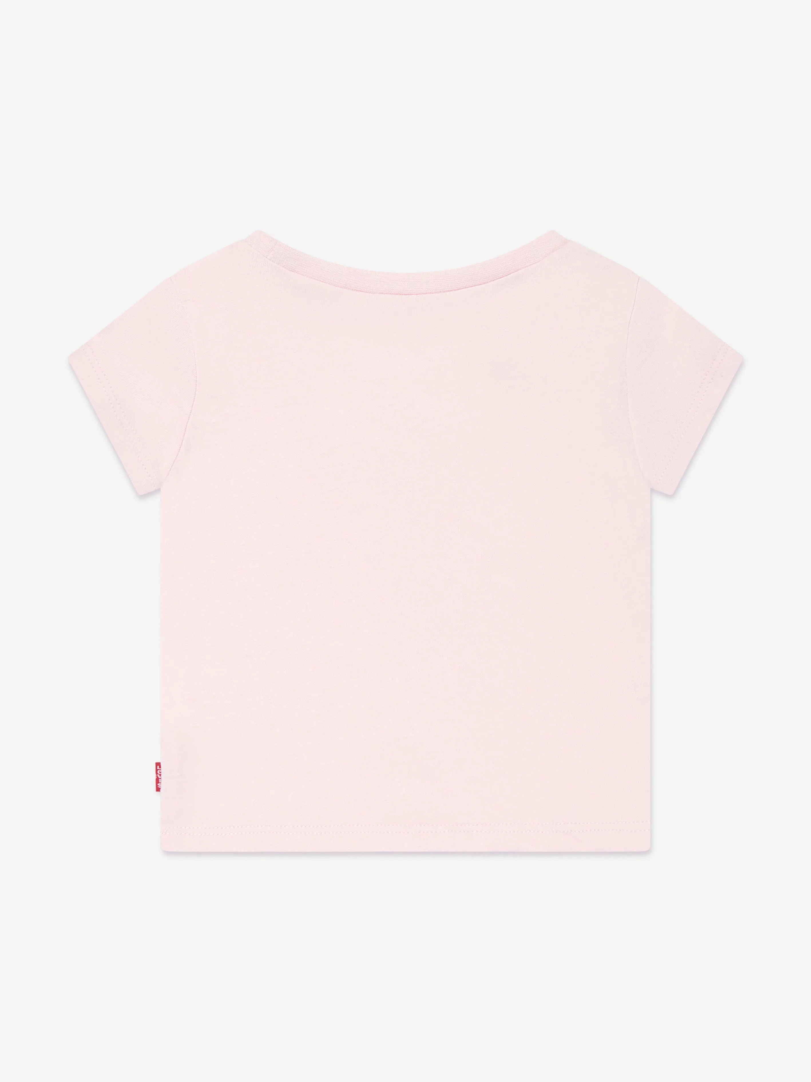 Levi's Baby Girls Batwing Logo T-Shirt in Pink