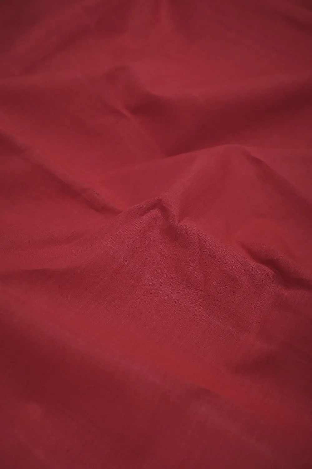 Light Red Mangalagiri Cotton Fabric