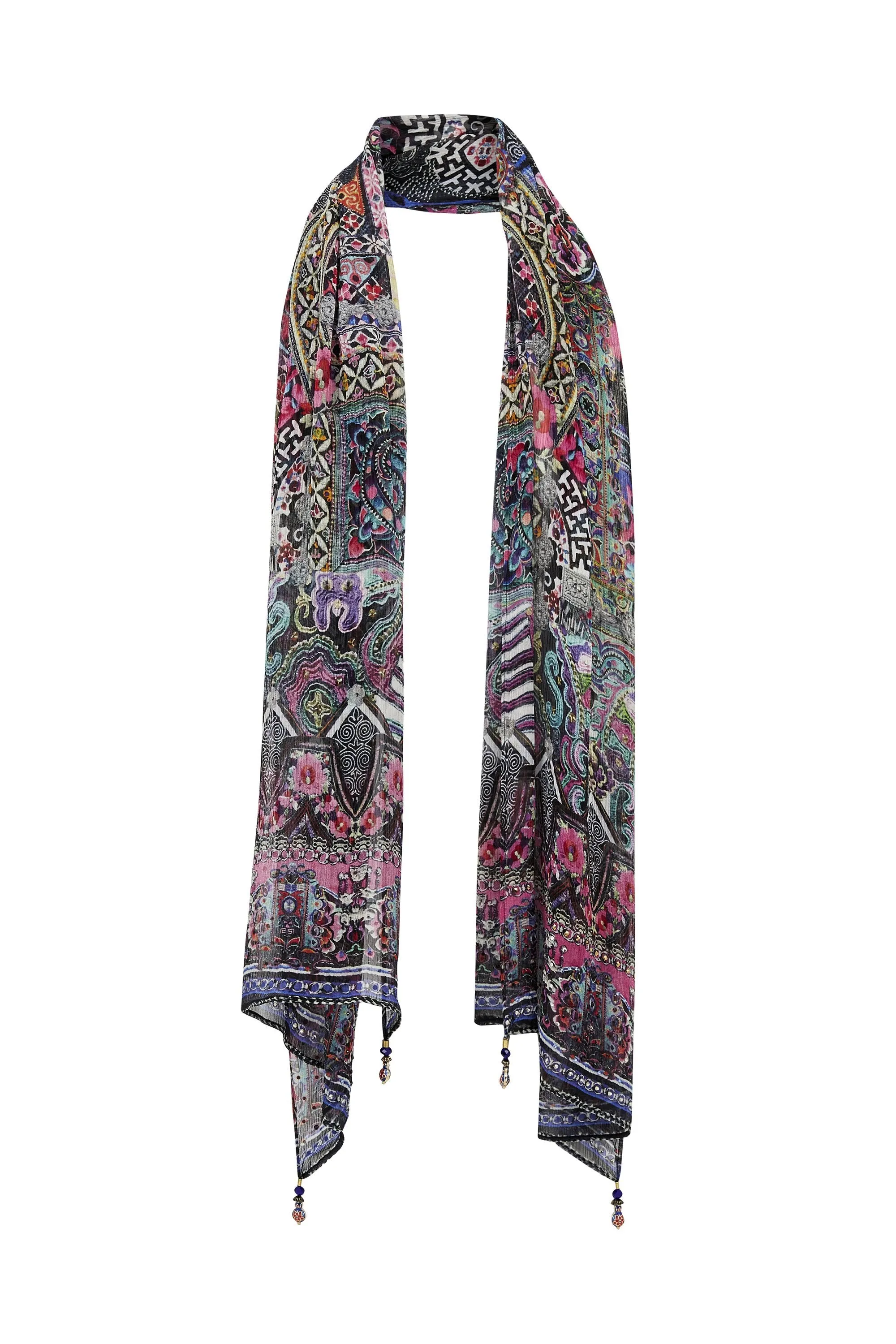 LONG SCARF BELLS AT DUSK