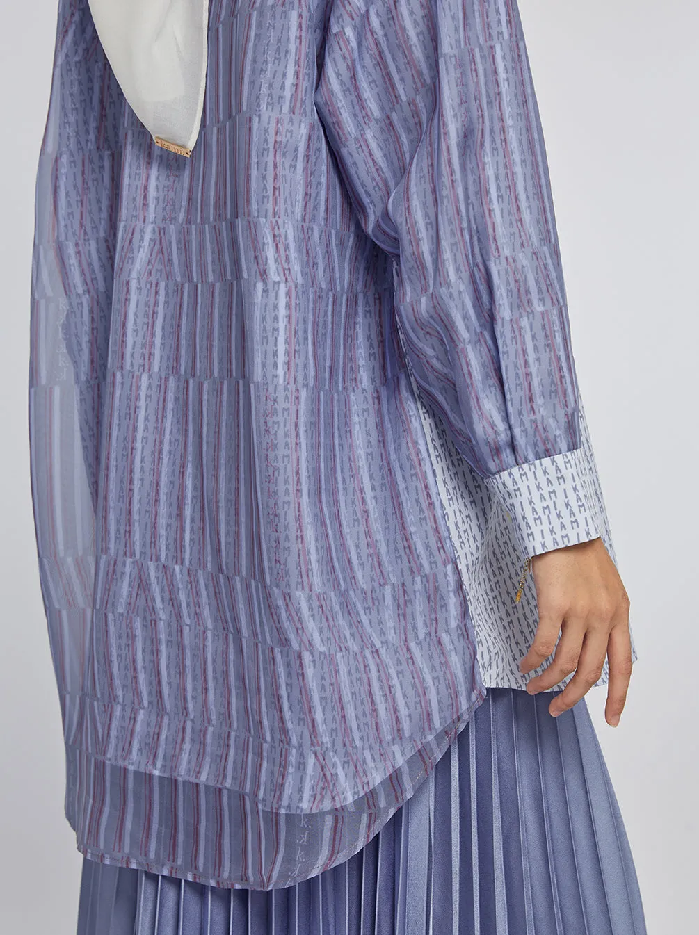 MALIA BOXY TOP LILAC