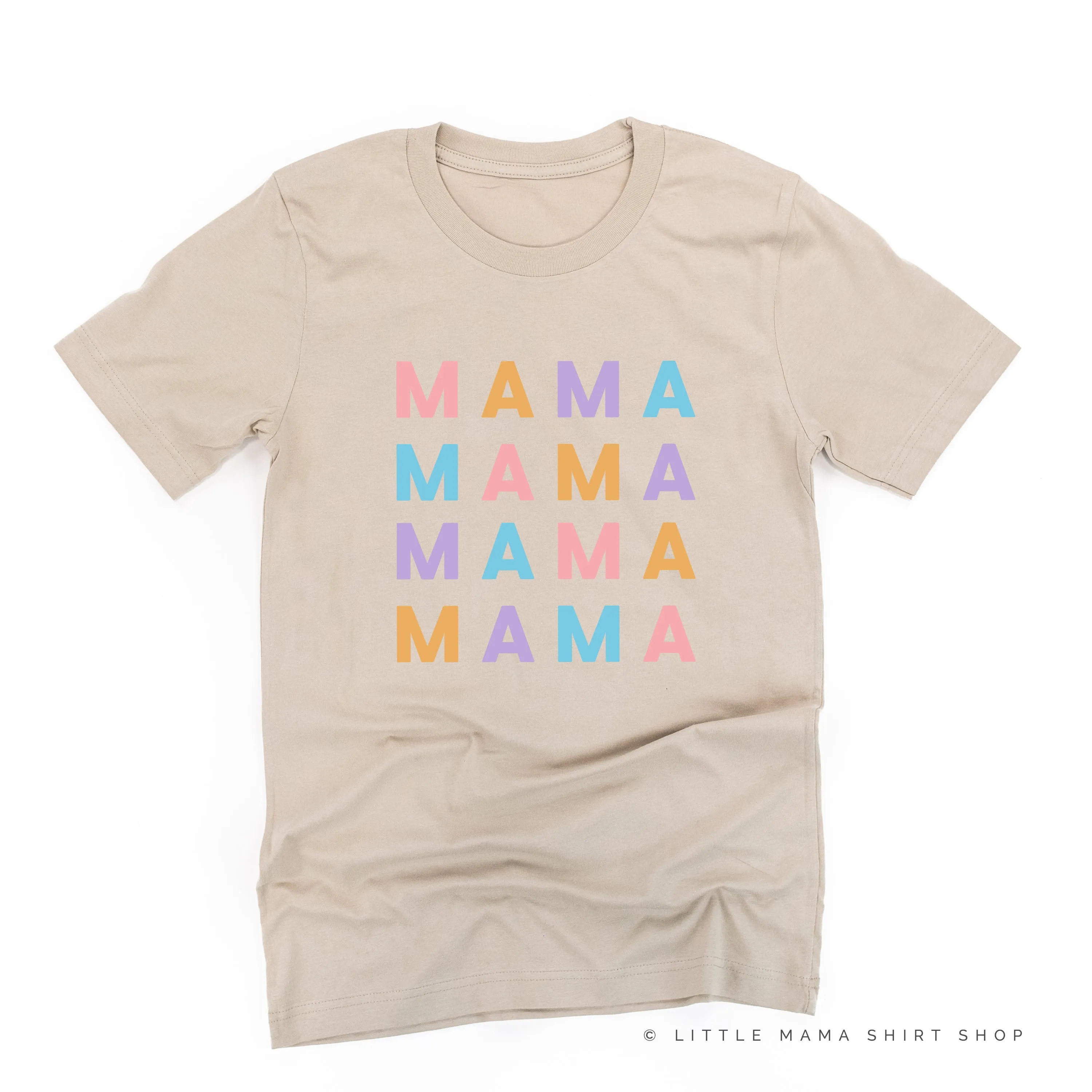 MAMA x4 - PASTEL DESIGN - Unisex Tee