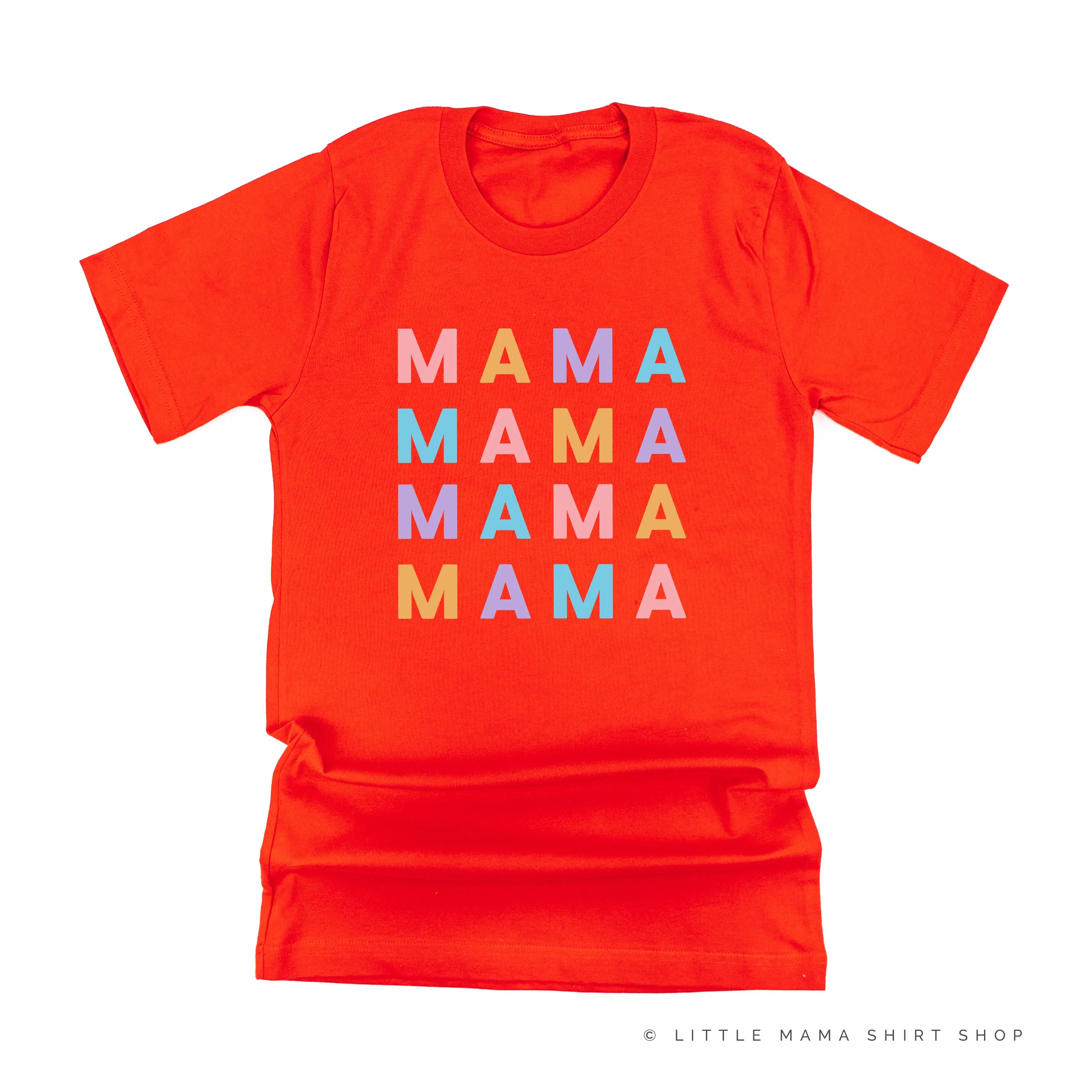 MAMA x4 - PASTEL DESIGN - Unisex Tee