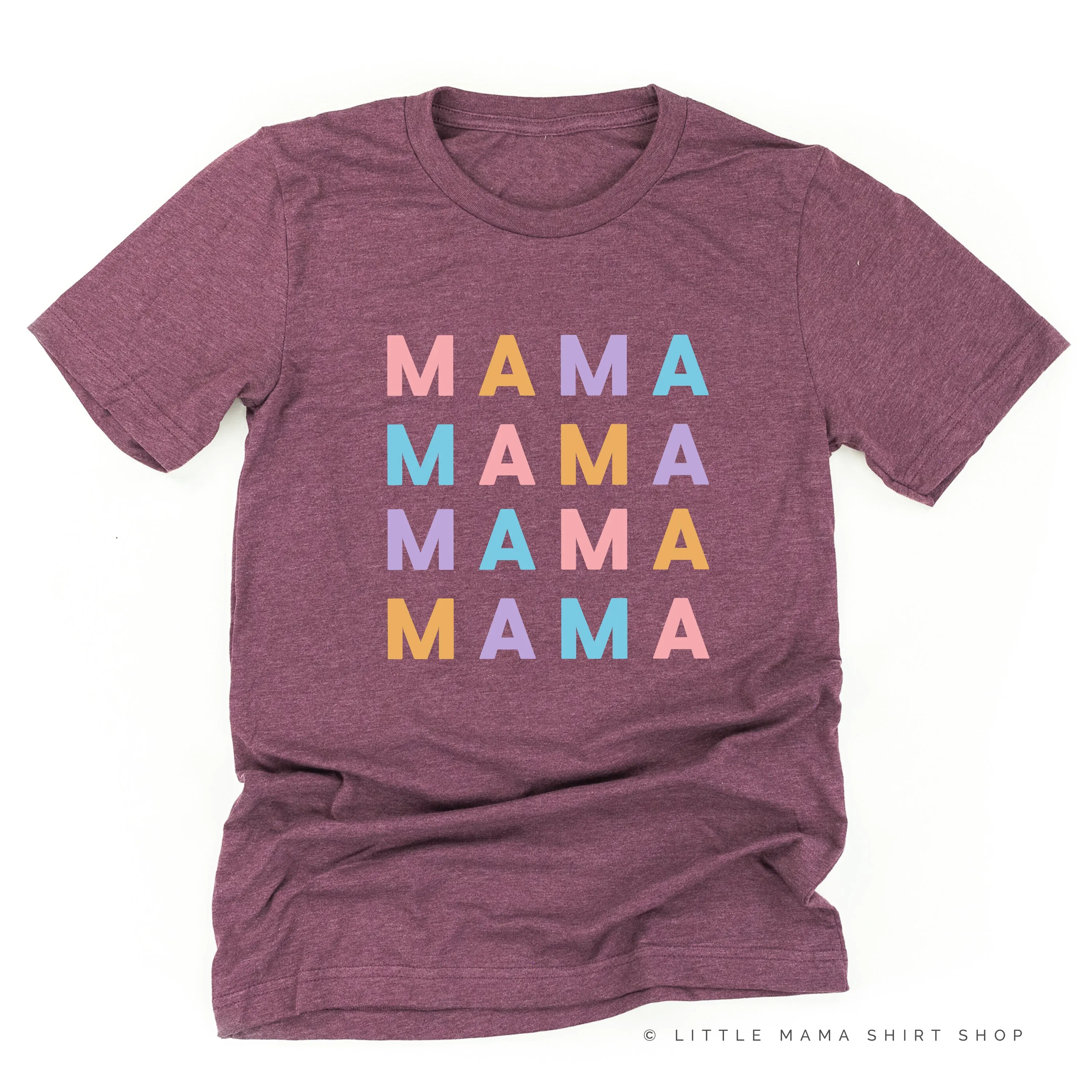 MAMA x4 - PASTEL DESIGN - Unisex Tee