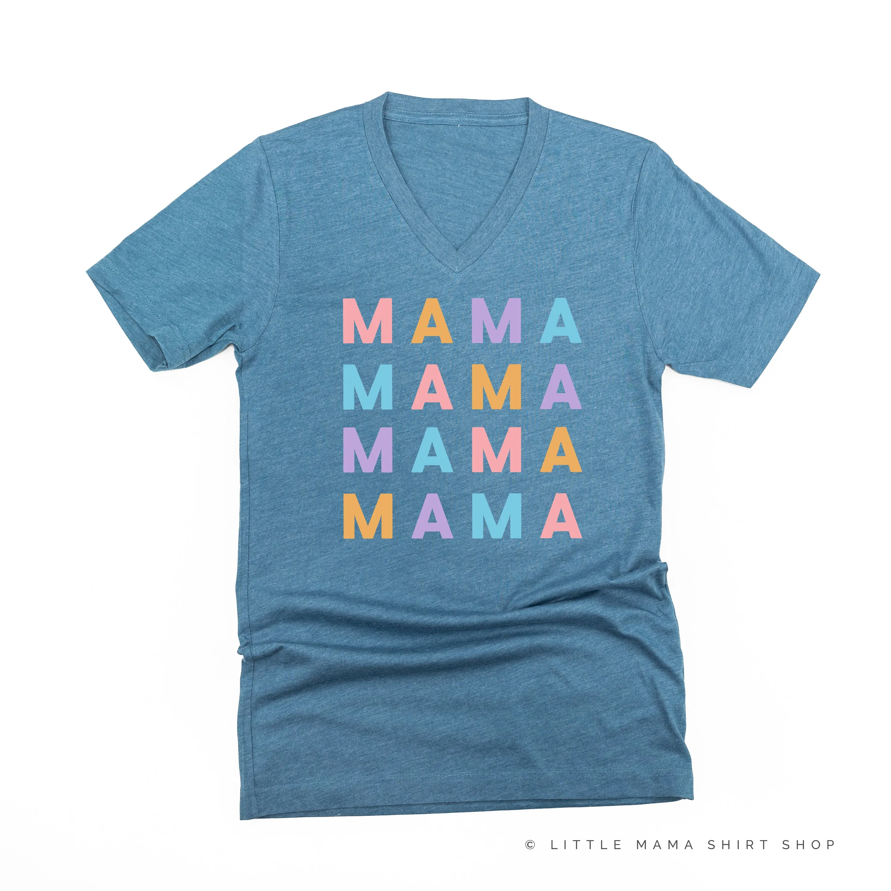 MAMA x4 - PASTEL DESIGN - Unisex Tee