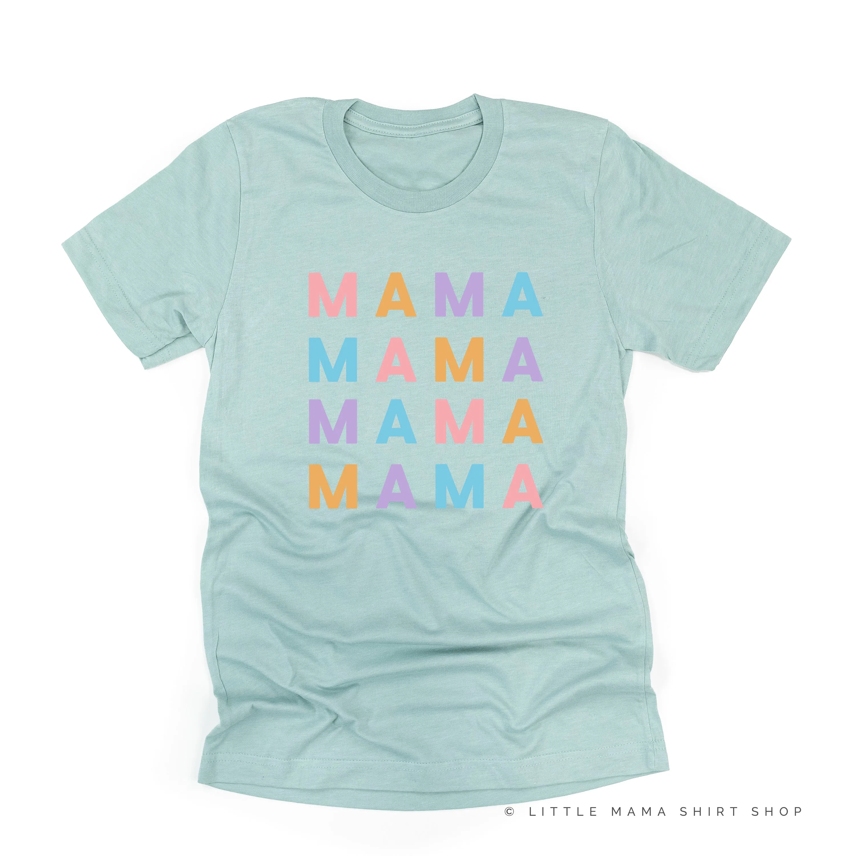 MAMA x4 - PASTEL DESIGN - Unisex Tee