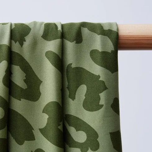Mind the Maker - Viscose Twill - Urban Leo - Green Olive