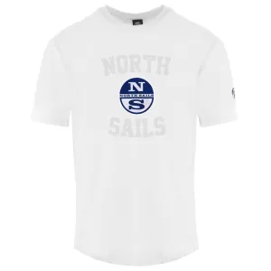 North Sails Elevated Casual White Crewneck Cotton Tee