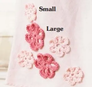 Patons Crochet Flower Appliques