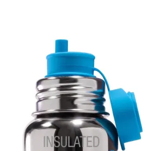 Pura Silicone Sport Top - Big Mouth Straw / Aqua