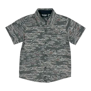 "Tiger Style" Button Up Shirt - Tiger