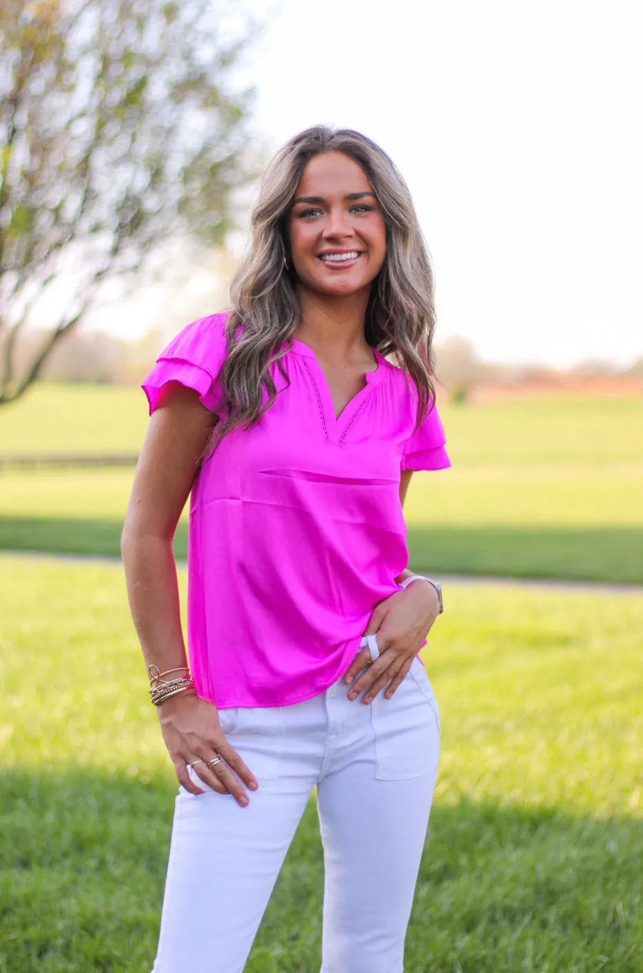 Rachel Rose Violet Top