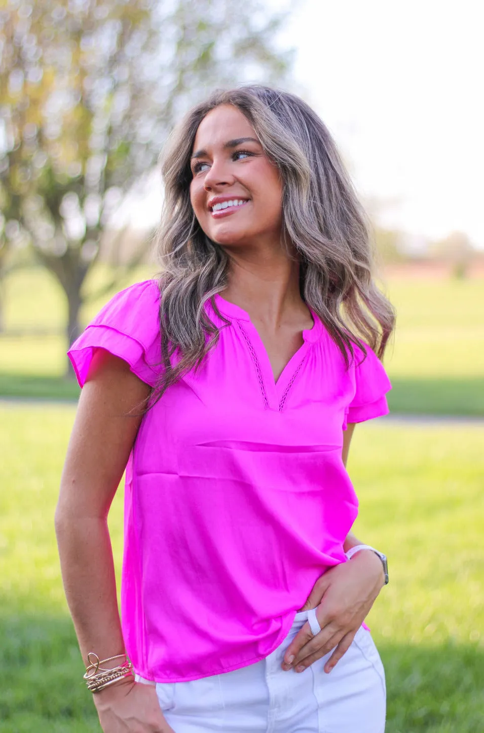 Rachel Rose Violet Top