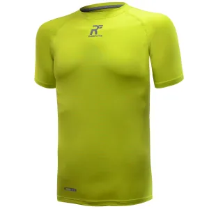 RunFlyte Men's Contour Stitch Short Sleeve Compression T-Shirt