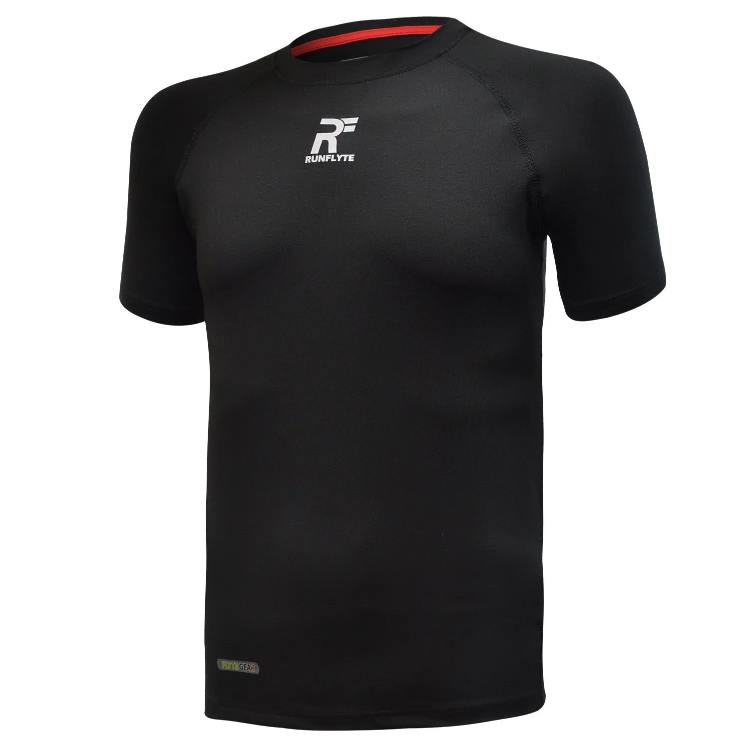 RunFlyte Men's Contour Stitch Short Sleeve Compression T-Shirt