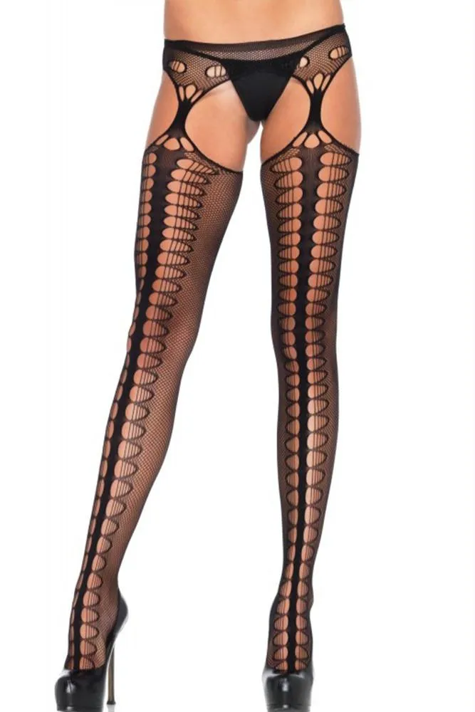 Scale Net Suspender Hose in OS