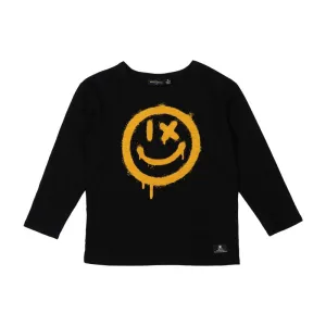 SMILEY LONG SLEEVE TSHIRT