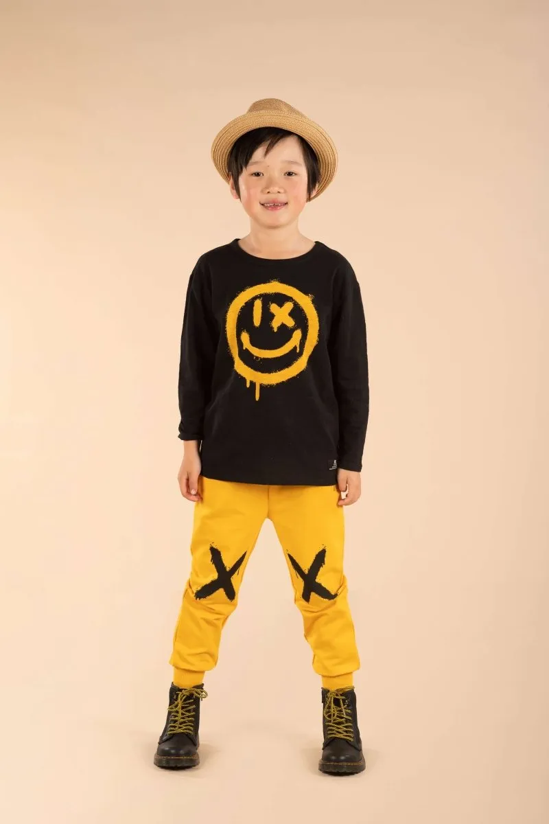 SMILEY LONG SLEEVE TSHIRT
