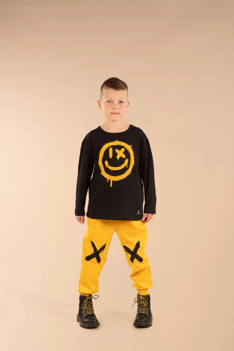 SMILEY LONG SLEEVE TSHIRT