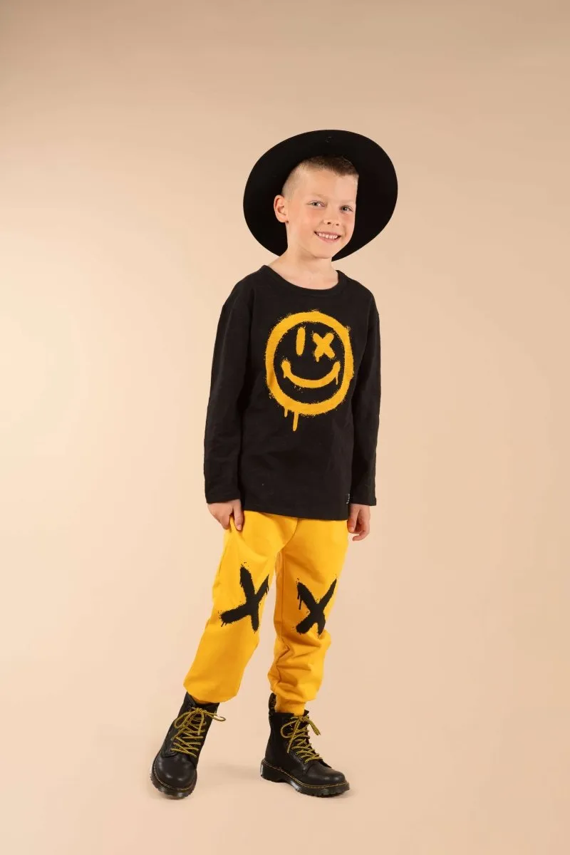 SMILEY LONG SLEEVE TSHIRT