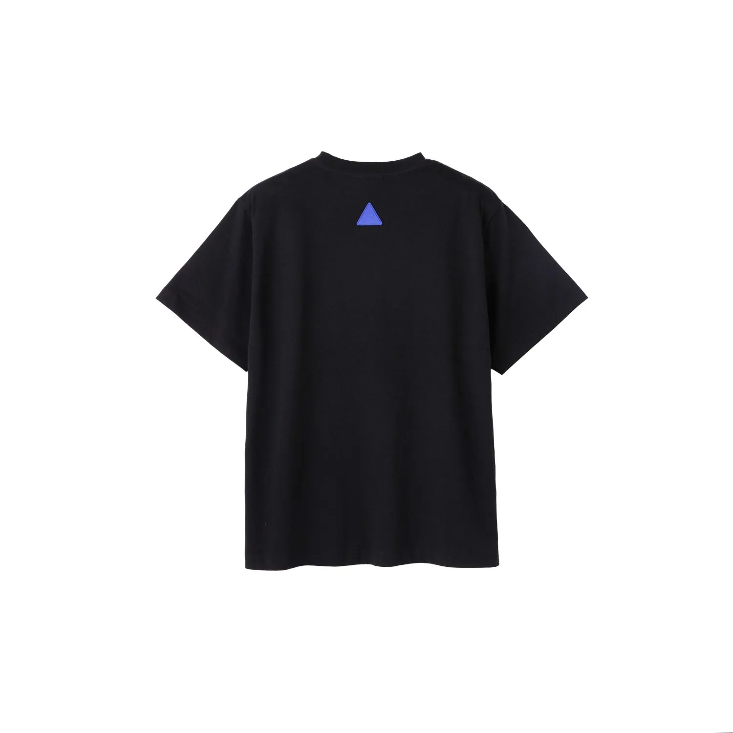 Spray Painted Logo Short Sleeve T-shirt In Black