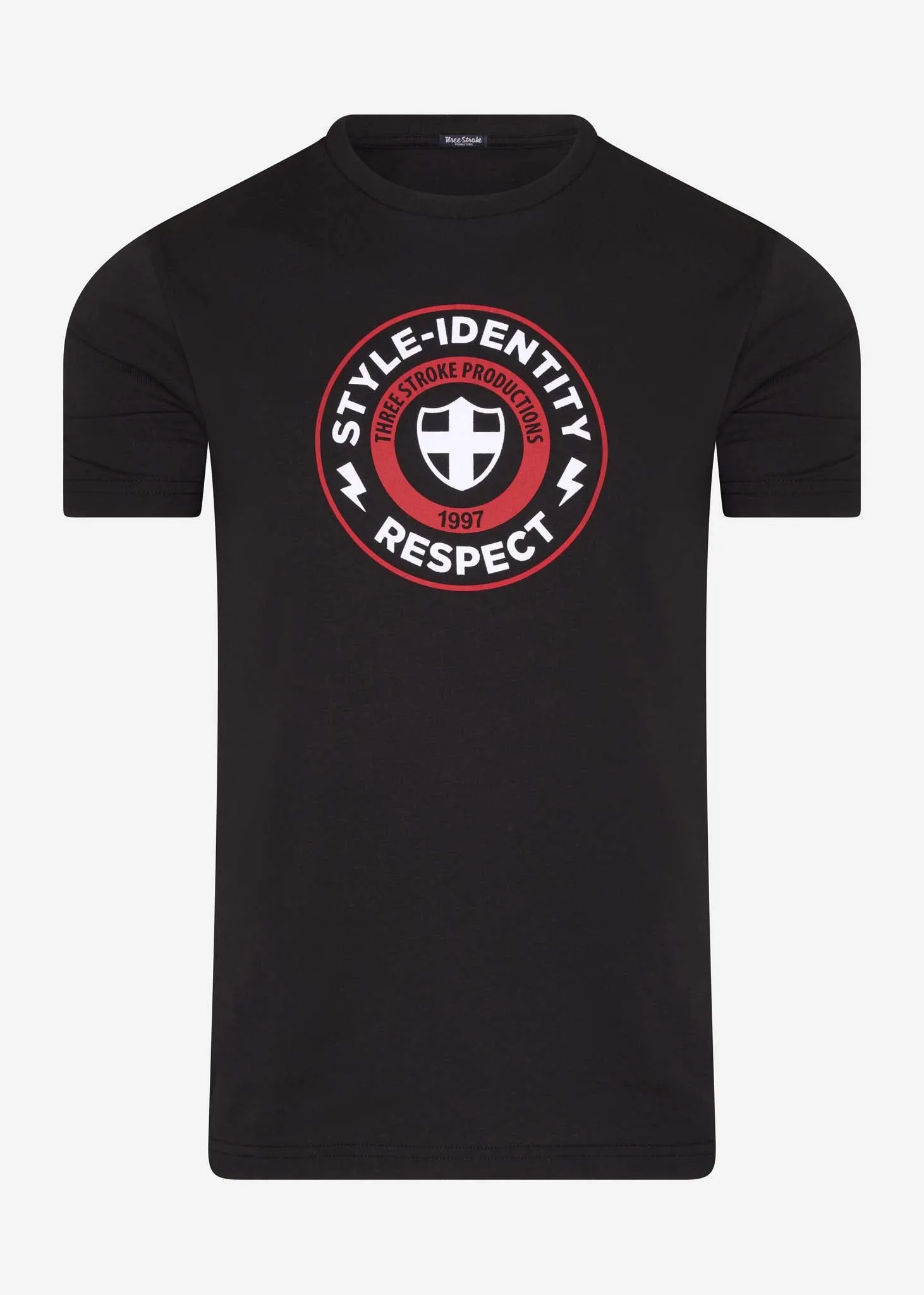 Style idenity respect tee - black